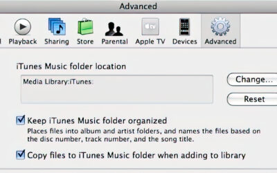 Migrating an iTunes Library