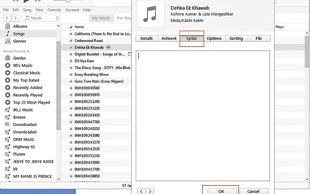 Lyrics Madness